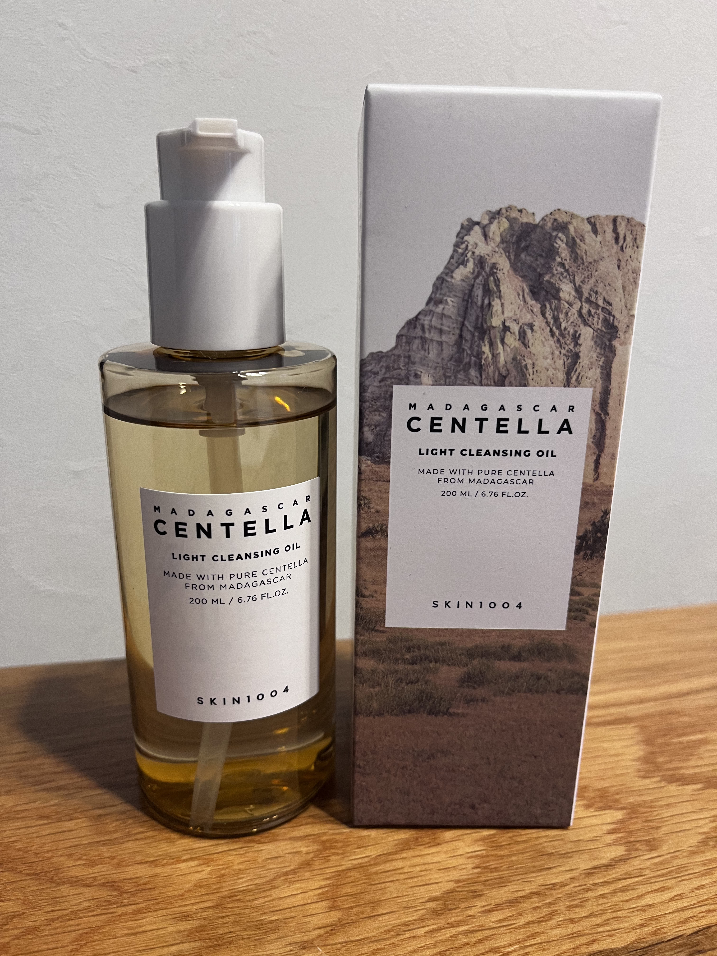 センテラ ライトクレンジングオイル/SKIN1004/オイルクレンジングを使ったクチコミ（1枚目）