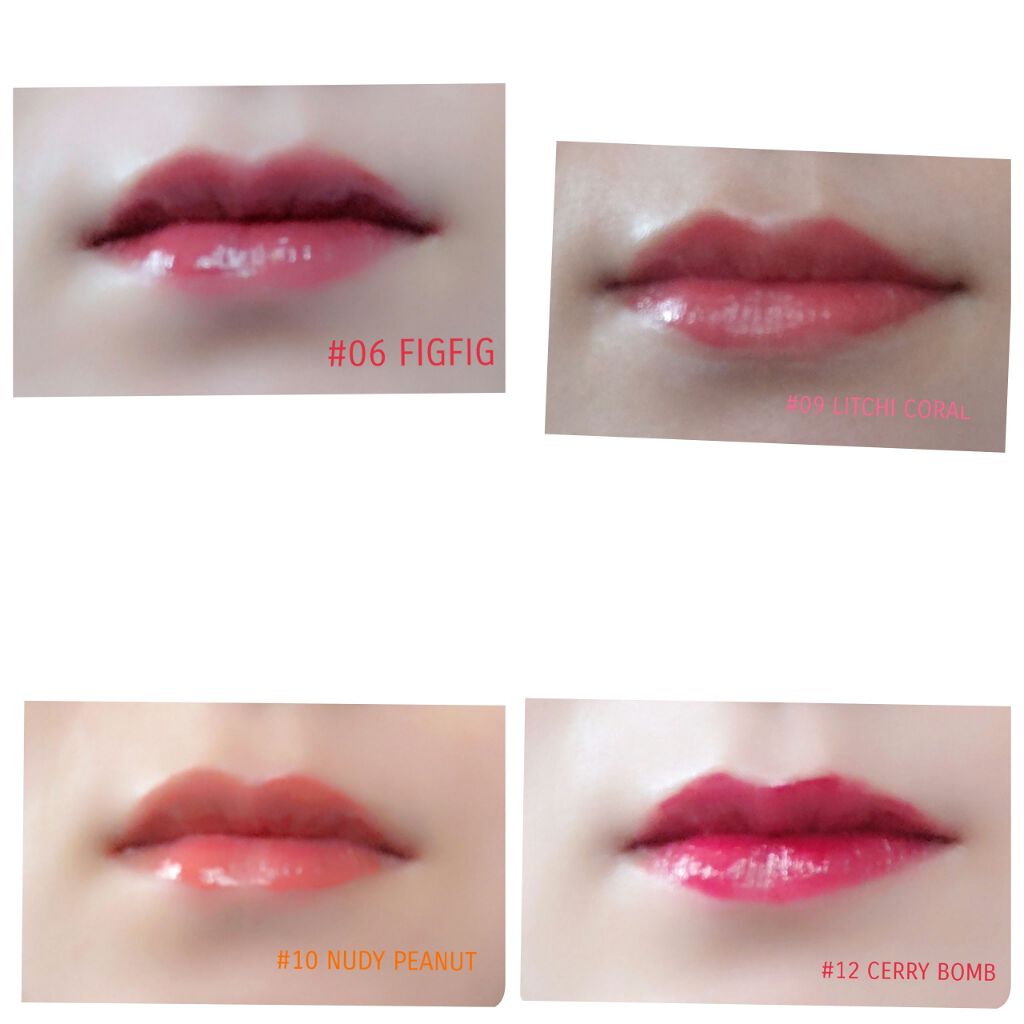 ジューシーラスティングティント/rom&nd/リップティントを使ったクチコミ（3枚目）