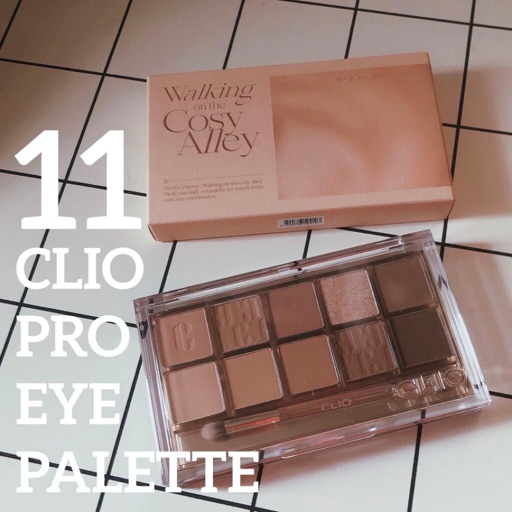 プロ アイ パレット/CLIO/アイシャドウパレットを使ったクチコミ(1枚目)