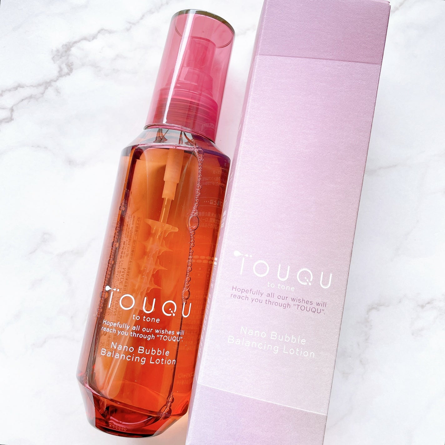 TOUQU to tone ナノバブル バランシングローション/TOUQU to tone/化粧水を使ったクチコミ(3枚目)