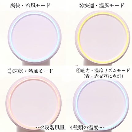 ダブルケアドライヤー/ANLAN/ドライヤーを使ったクチコミ(3枚目)