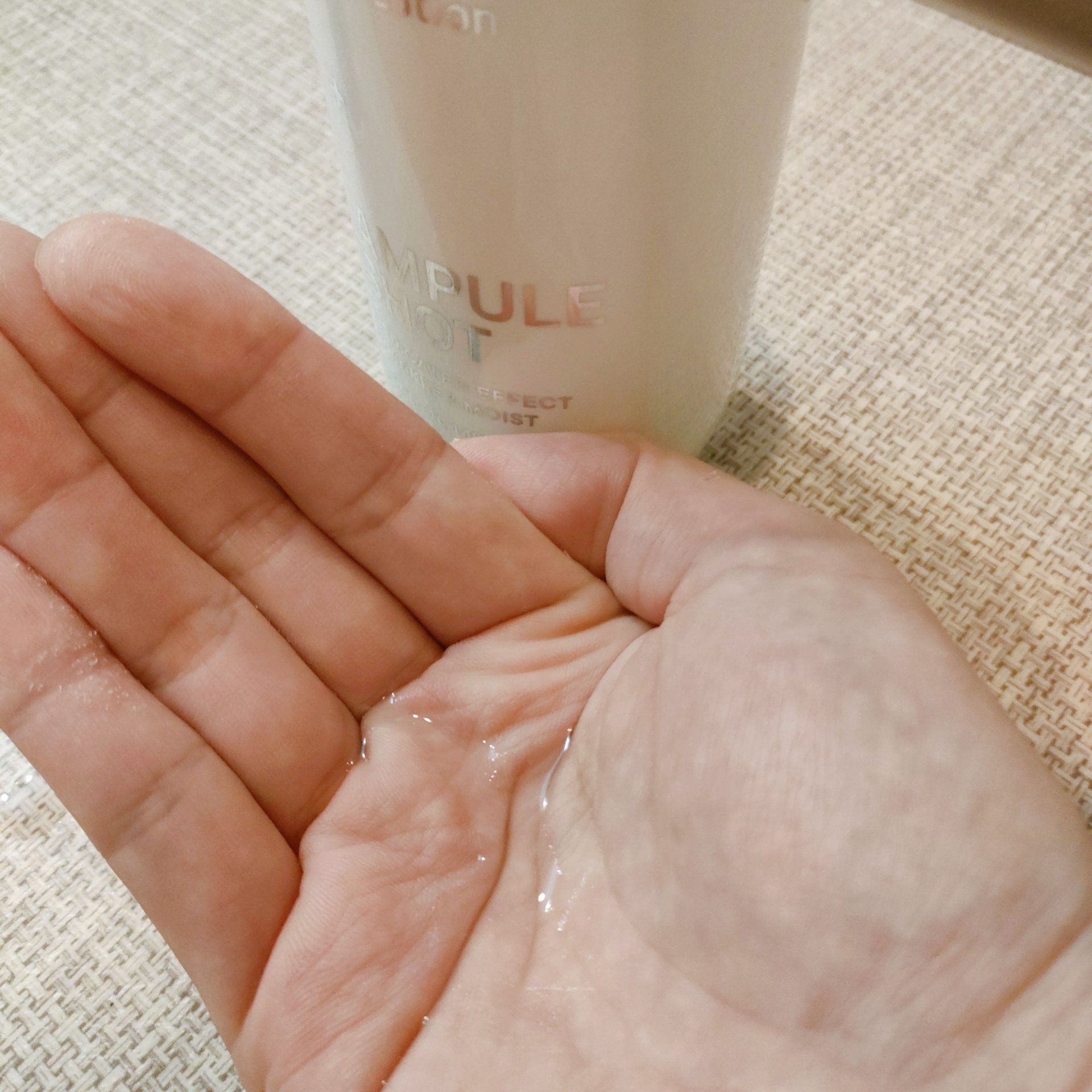 薬用 エフェクト リンクル＆モイスト ローション/AMPULE SHOT/化粧水を使ったクチコミ（2枚目）