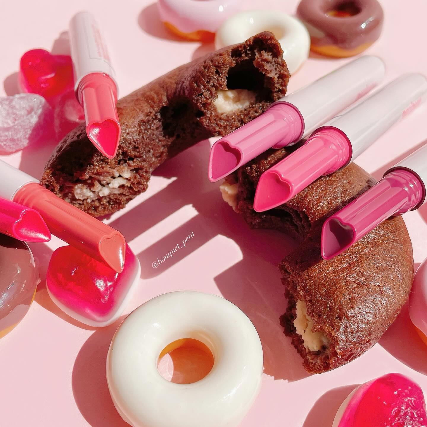 ハート ジャム グロウ リップ 06 CHERRY SMOOTHIE/PERIPERA/口紅を使ったクチコミ（2枚目）