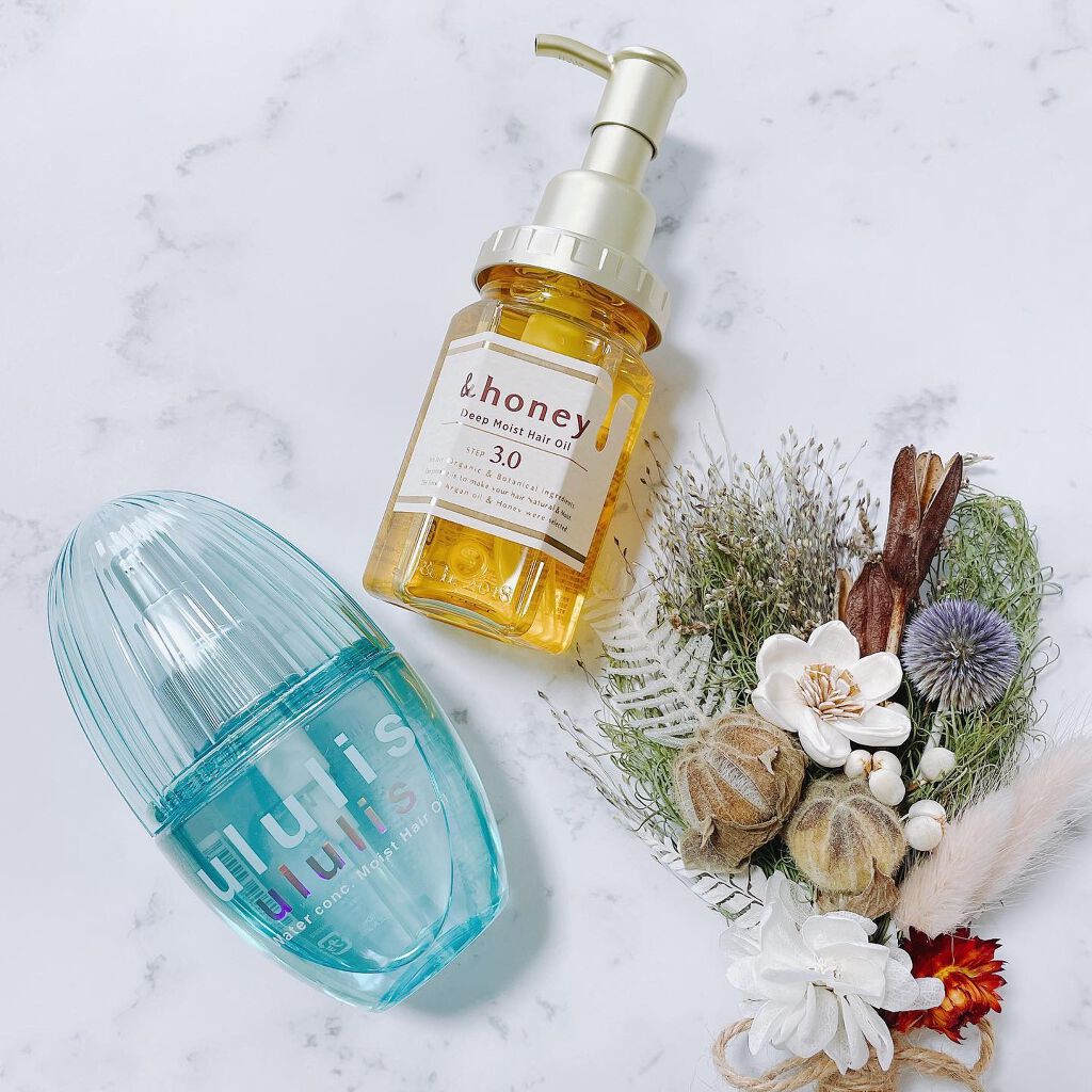 ディープモイスト ヘアオイル3.0/&honey/ヘアオイルを使ったクチコミ（1枚目）