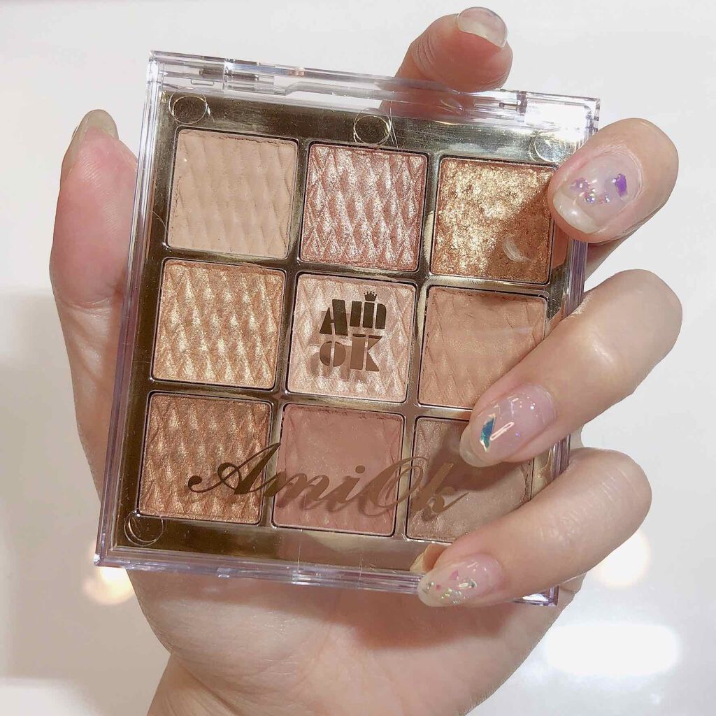 ソフトクレイビームアイシャドウパレット/AMIOK/ジェル・クリームアイシャドウを使ったクチコミ(4枚目)