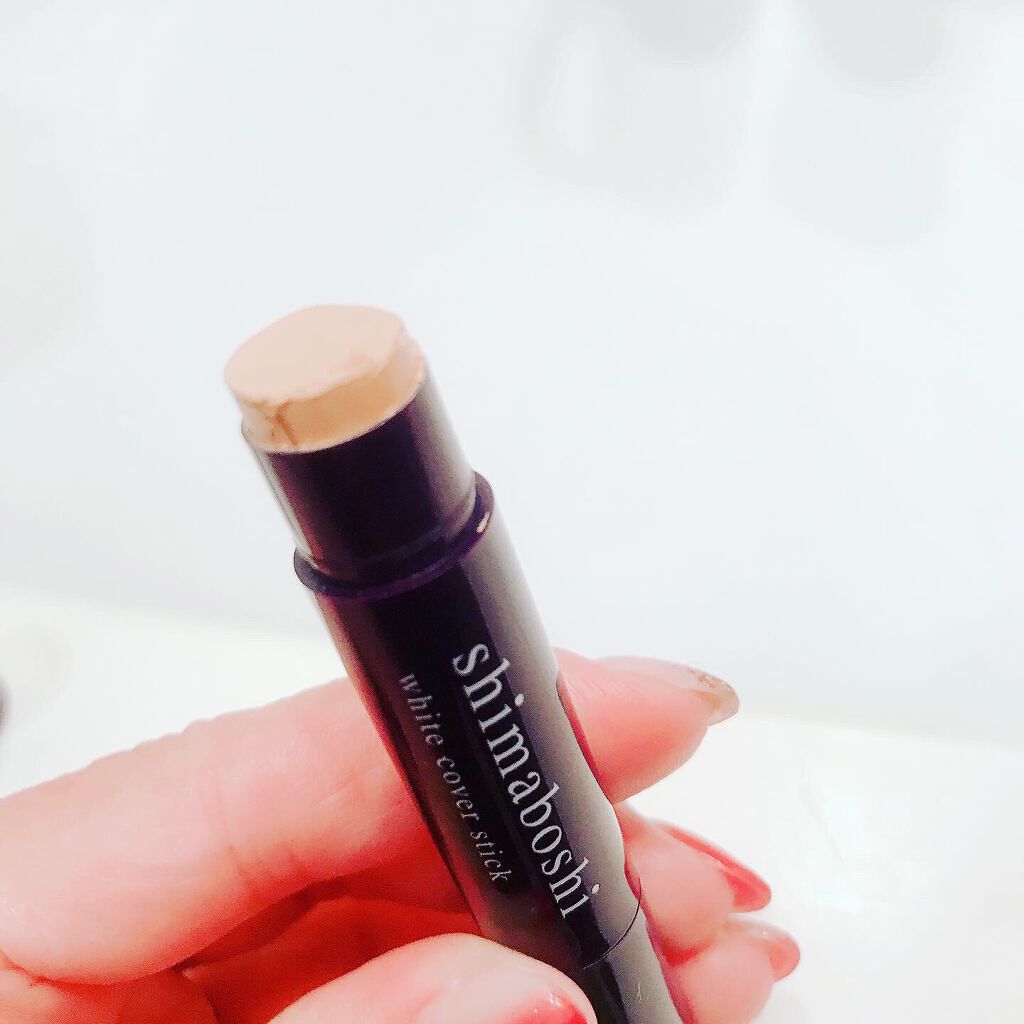 ホワイトカバースティック/shimaboshi/化粧下地を使ったクチコミ（2枚目）