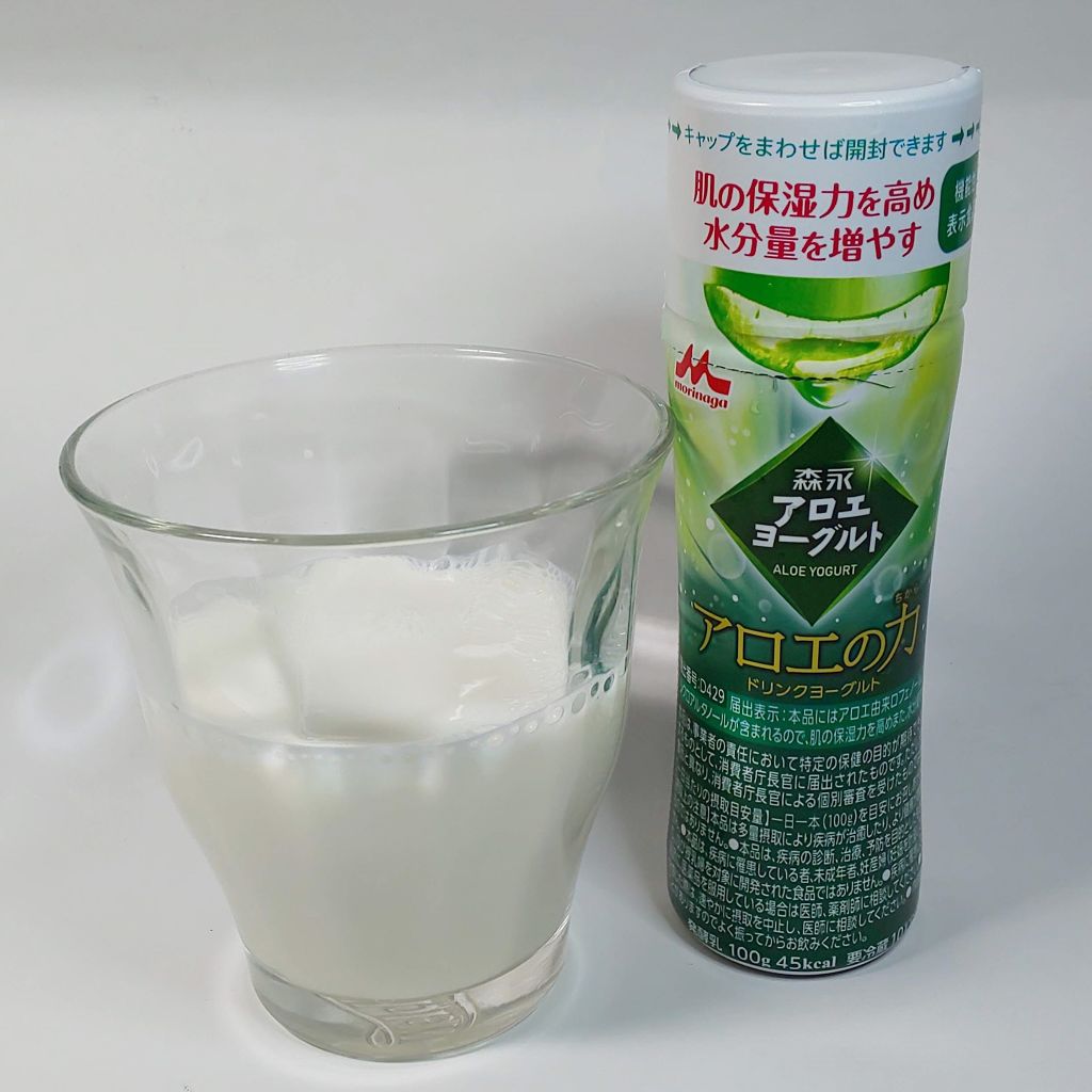 森永アロエヨーグルト アロエの力/森永乳業/飲むヨーグルトを使ったクチコミ（2枚目）