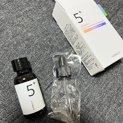 5番 白玉グルタチオンC美容液/numbuzin/美容液を使ったクチコミ(1枚目)