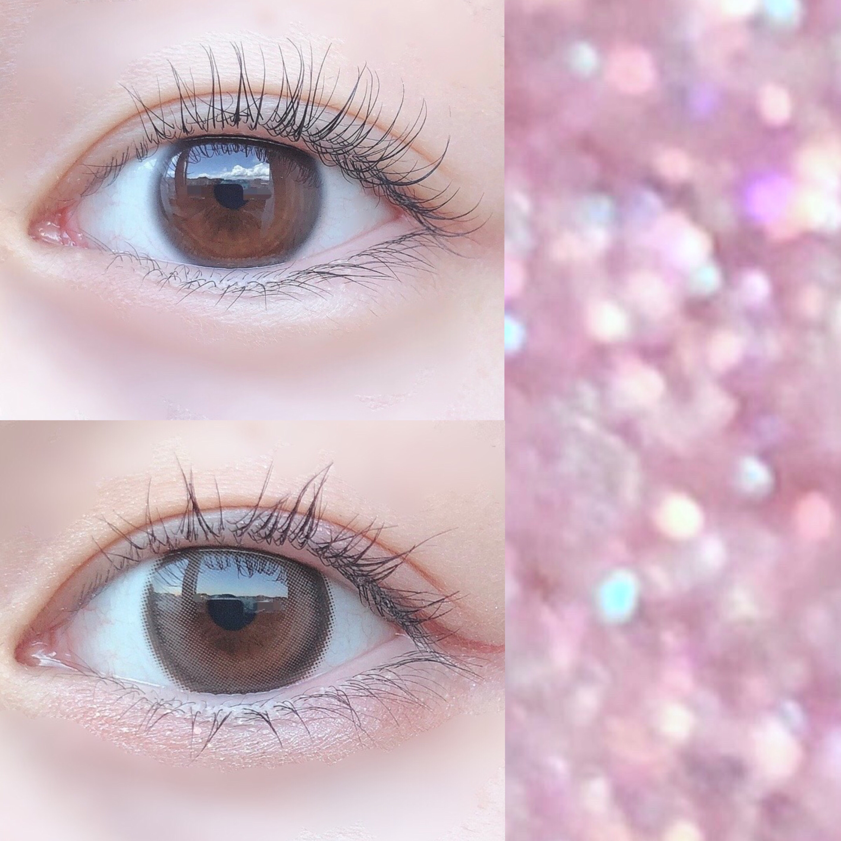 chuuLENS Milk&Tea 1day/chuu LENS/ワンデー（１DAY）カラコンを使ったクチコミ（3枚目）