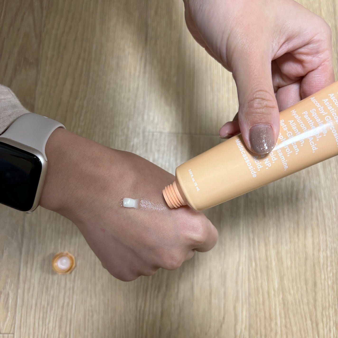 グルタチオンソームクリームビタチューブ/Abib /フェイスクリームを使ったクチコミ(2枚目)