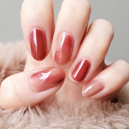 グロッシーコート/スキューズミー/オールインワンネイルを使ったクチコミ(5枚目)