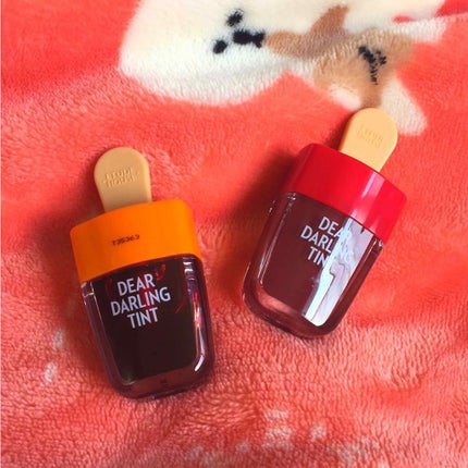 ディアダーリン ウォータージェルティント (アイスティント)/ETUDE/口紅を使ったクチコミ(1枚目)