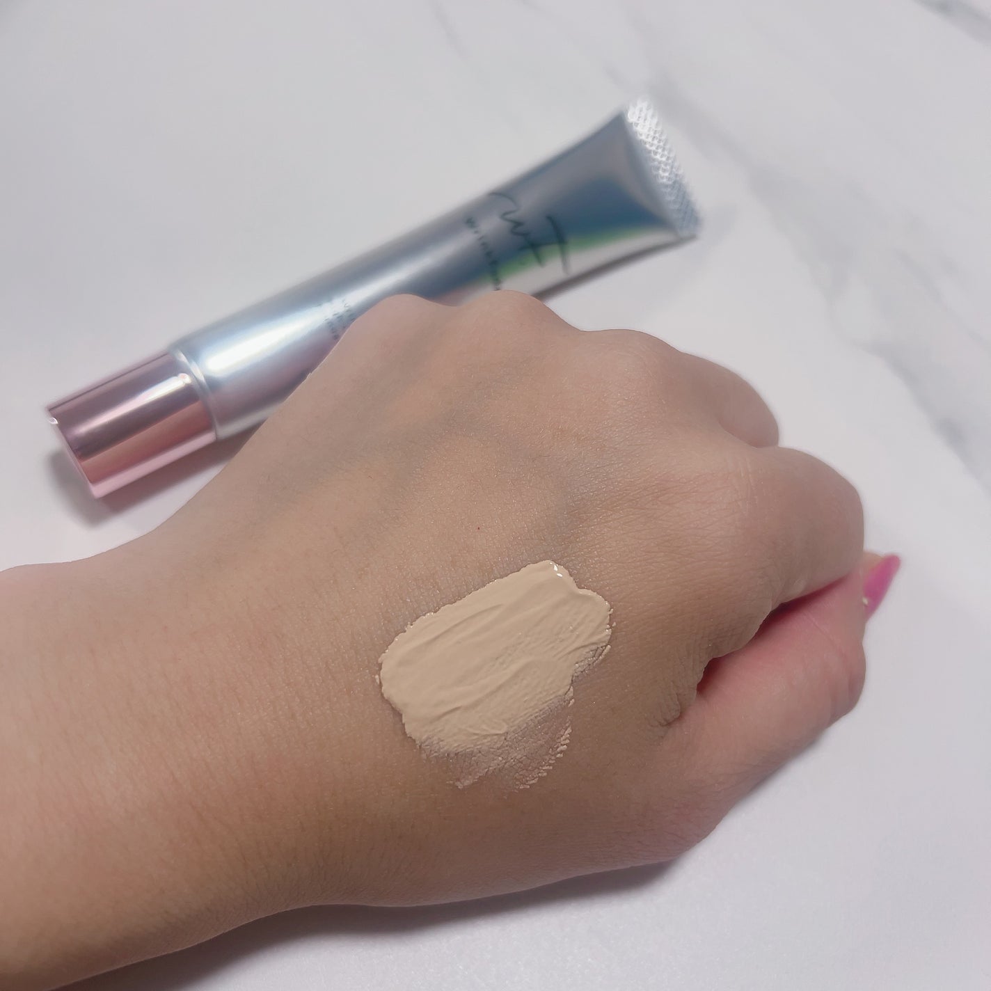 薬用リンクルカバーファンデーション〈シワ改善ファンデーション〉/WrinkFade/リキッドファンデーションを使ったクチコミ(4枚目)