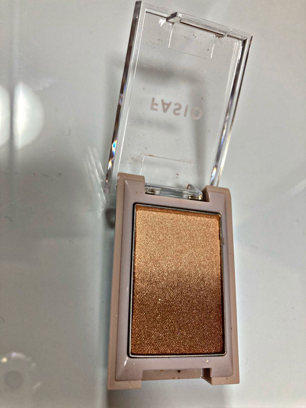 グラデーション アイカラー/FASIO/単色アイシャドウを使ったクチコミ(3枚目)