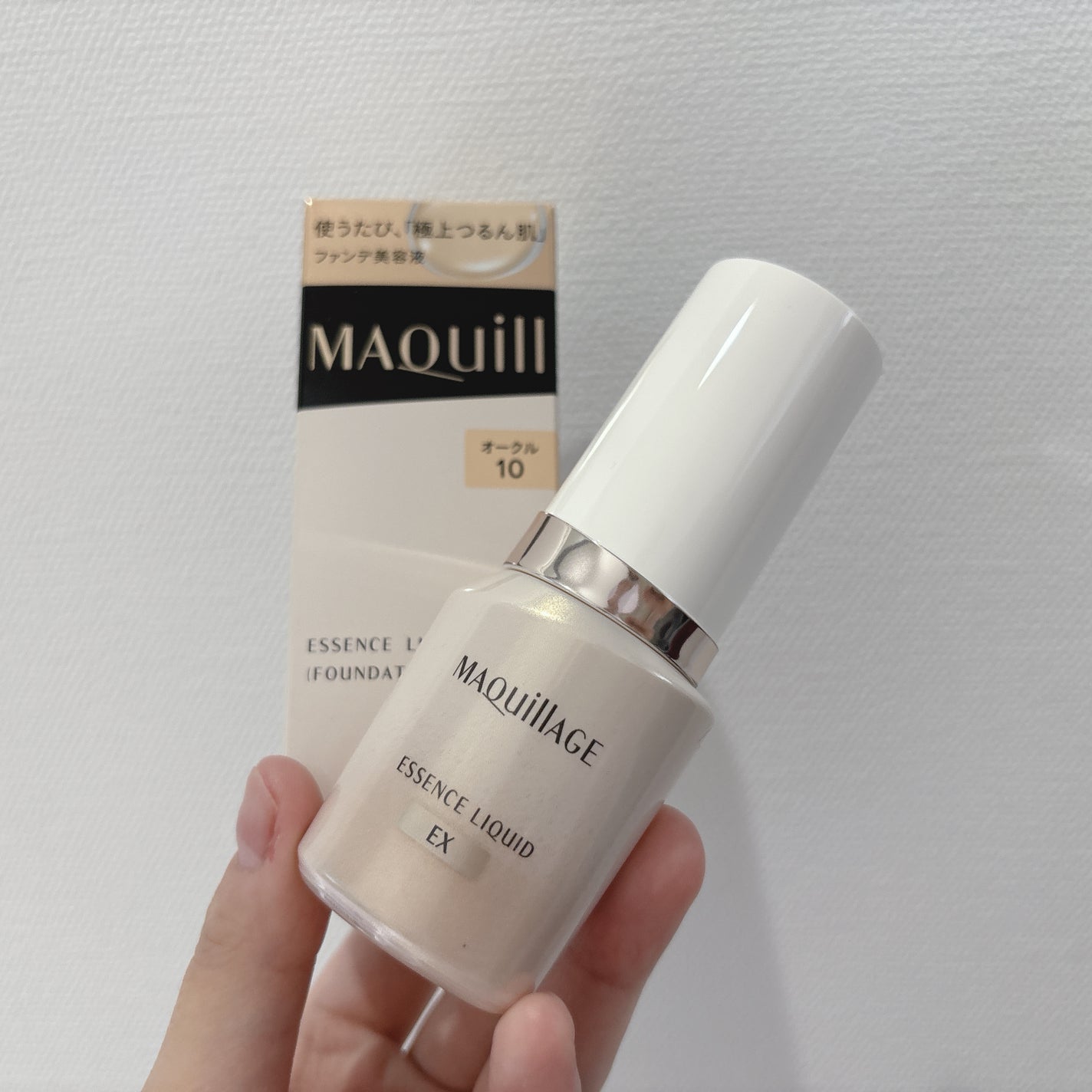 エッセンスリキッド EX/マキアージュ/リキッドファンデーションを使ったクチコミ(1枚目)