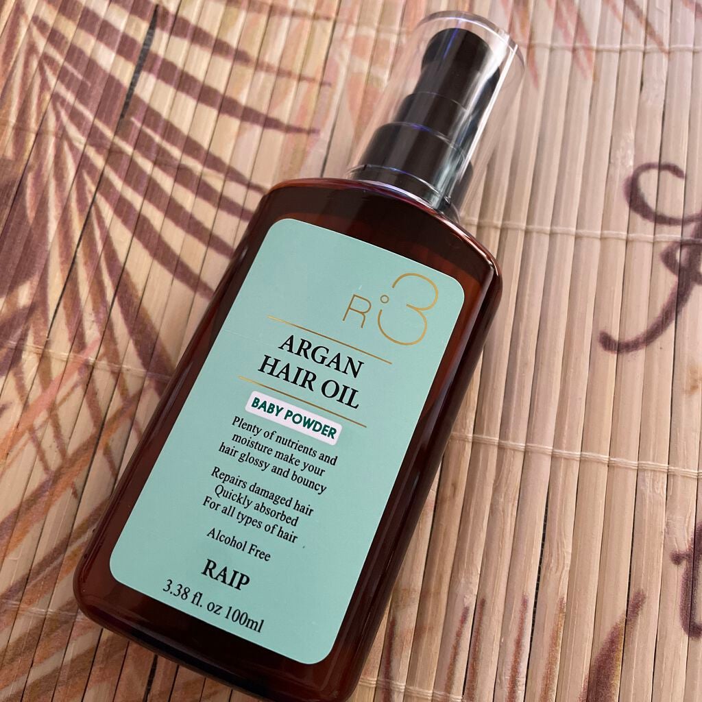 ライプ R3 アルガン ヘアオイル/RAIP/ヘアオイルを使ったクチコミ(2枚目)