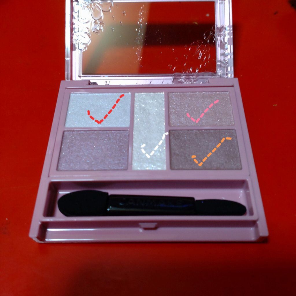 パーフェクトスタイリストアイズ/キャンメイク/アイシャドウパレットを使ったクチコミ(2枚目)