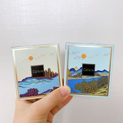 西江月・長相思 フェイスカラー/CATKIN/パウダーチークを使ったクチコミ(3枚目)