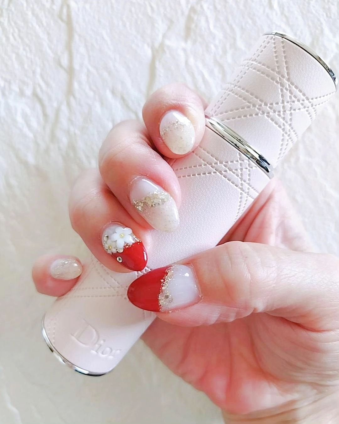 𝓔𝓽𝓼𝓾𝓴𝓸|スキンケアマニア❣️ on LIPS 「\♡ネイルチェンジしました💅♡/サロンネイルになります💅少しで..」(2枚目)