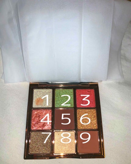 9COLOR EYE SHADOW BOX /HOJO/アイシャドウパレットを使ったクチコミ(3枚目)