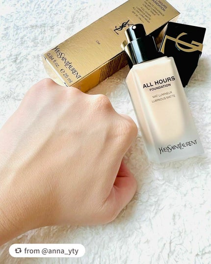 オールアワーズ リキッド/YVES SAINT LAURENT BEAUTE/リキッドファンデーションを使ったクチコミ(4枚目)