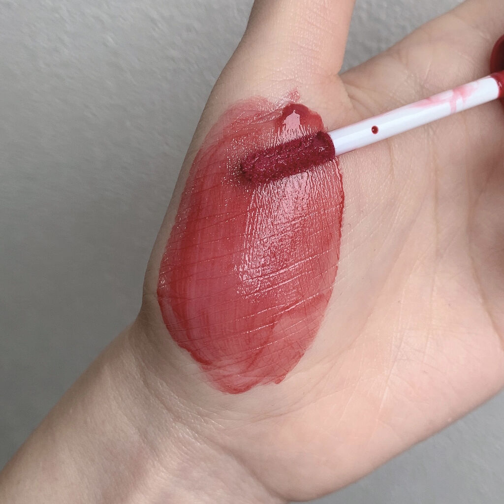 ウォータリーティントリップ/CEZANNE/リップティントを使ったクチコミ（2枚目）