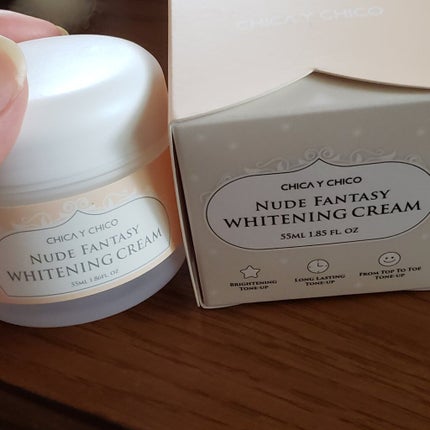 ヌードファンタジーホワイトニングクリーム/CHICAY CHICO/フェイスクリームを使ったクチコミ(1枚目)