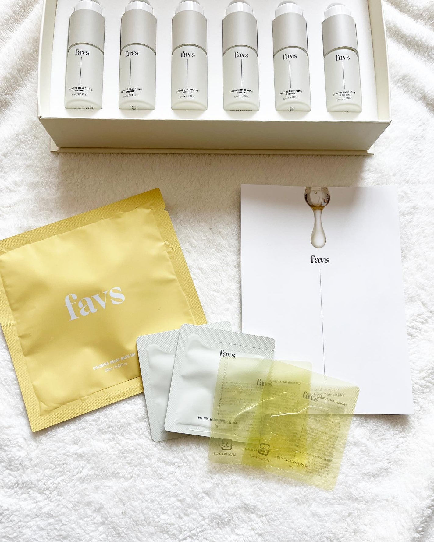 ペプチドハイドレーティングアンプル/favs/美容液を使ったクチコミ(6枚目)