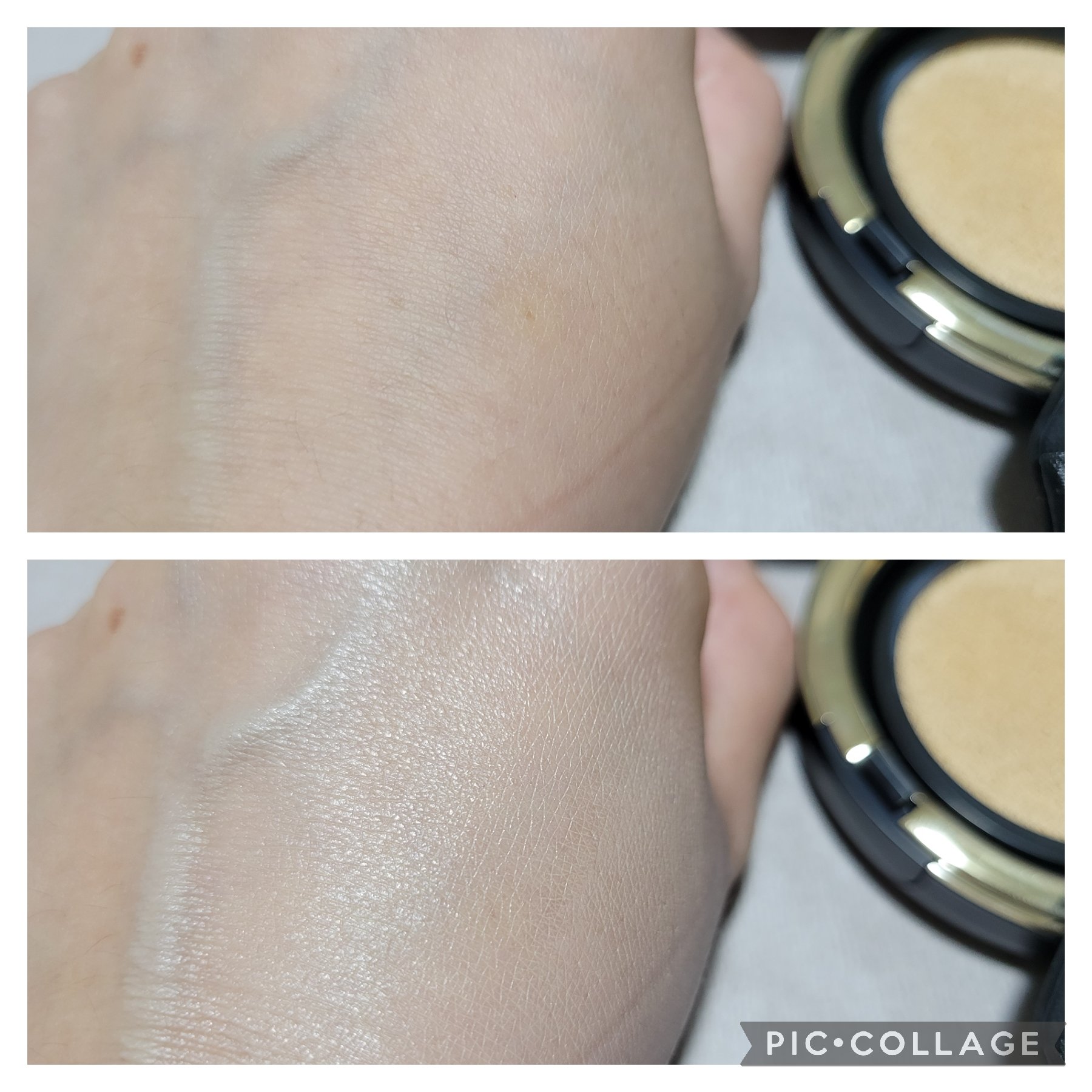 オリジナル ピュア セラム カバーアップ クッション/bareMinerals/クッションファンデーションを使ったクチコミ（3枚目）