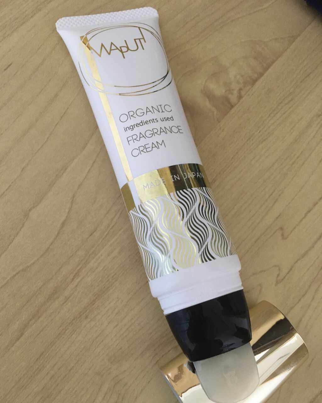 オーガニックフレグランスバストクリーム/MAPUTI/バスト・ヒップケアを使ったクチコミ（1枚目）