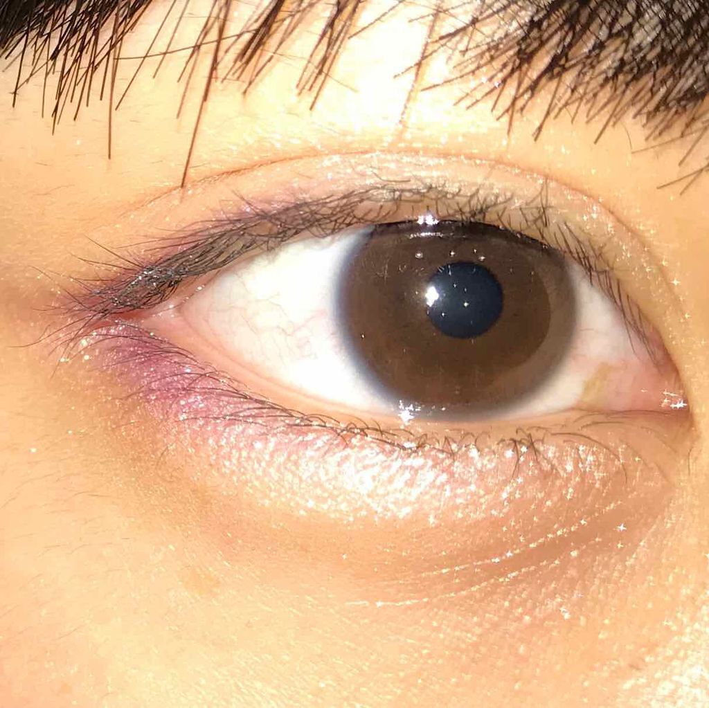 カラフルアイシャドウ/DAISO/アイシャドウパレットを使ったクチコミ（3枚目）