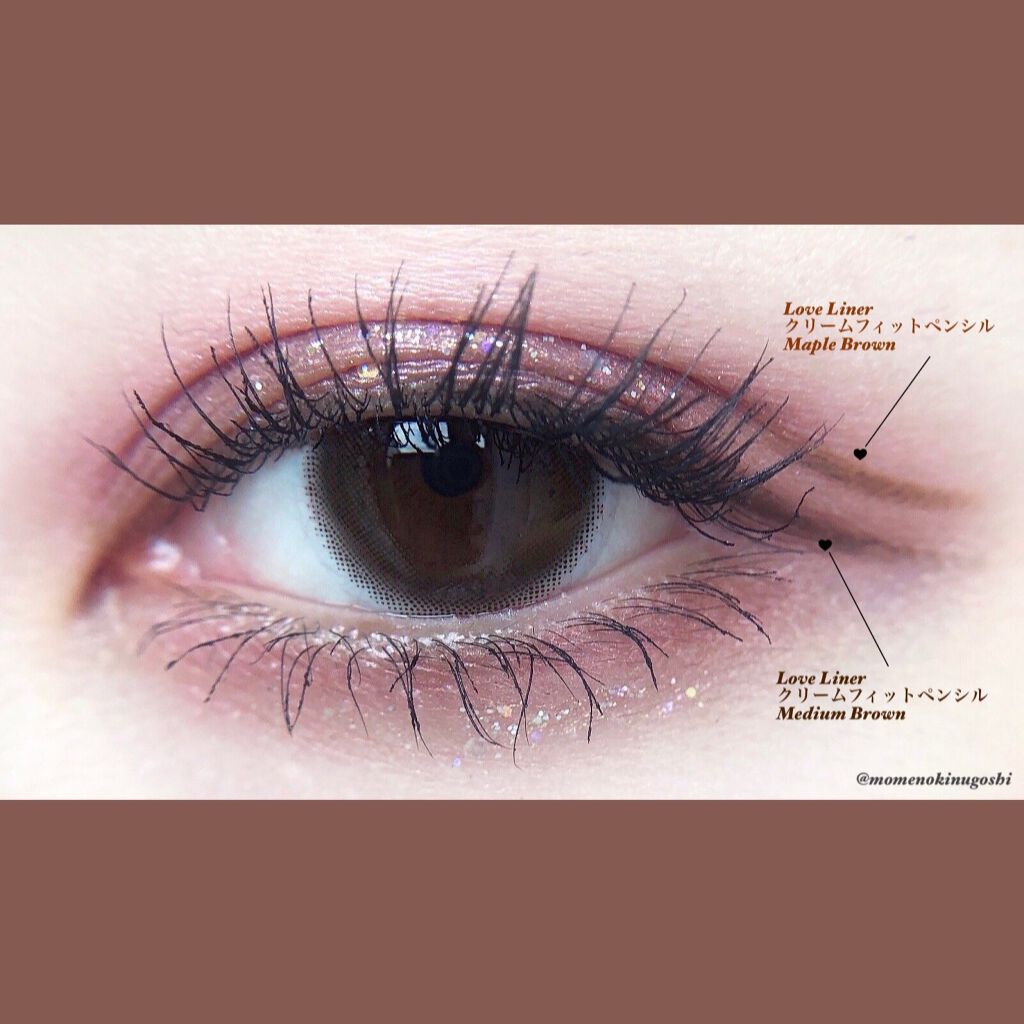 クリームフィットペンシル<アイライナー>/ラブ・ライナー/ペンシルアイライナーを使ったクチコミ(3枚目)