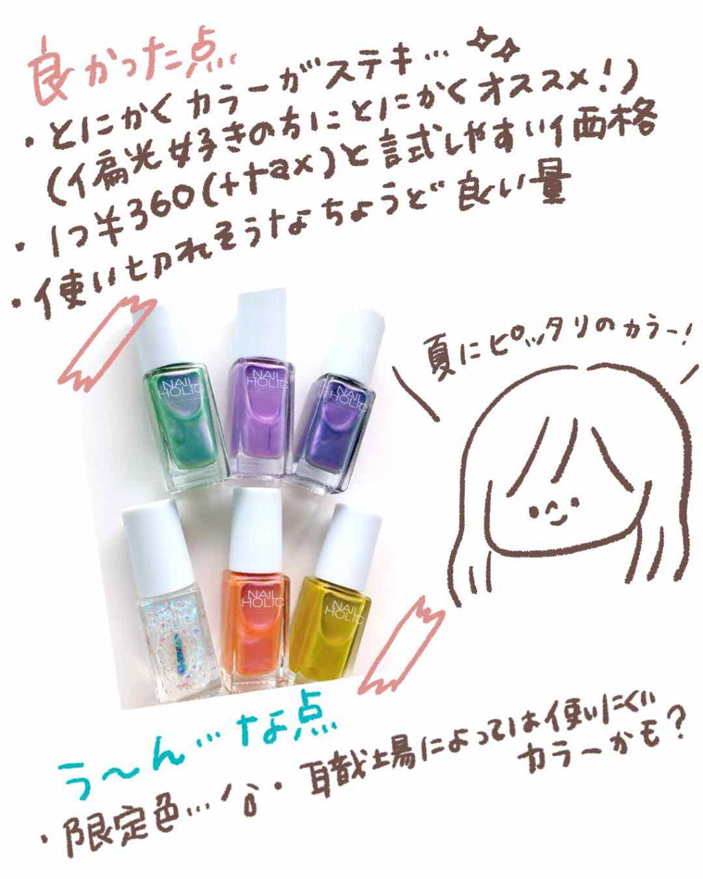 ネイルホリック/ネイルホリック/マニキュアを使ったクチコミ(4枚目)