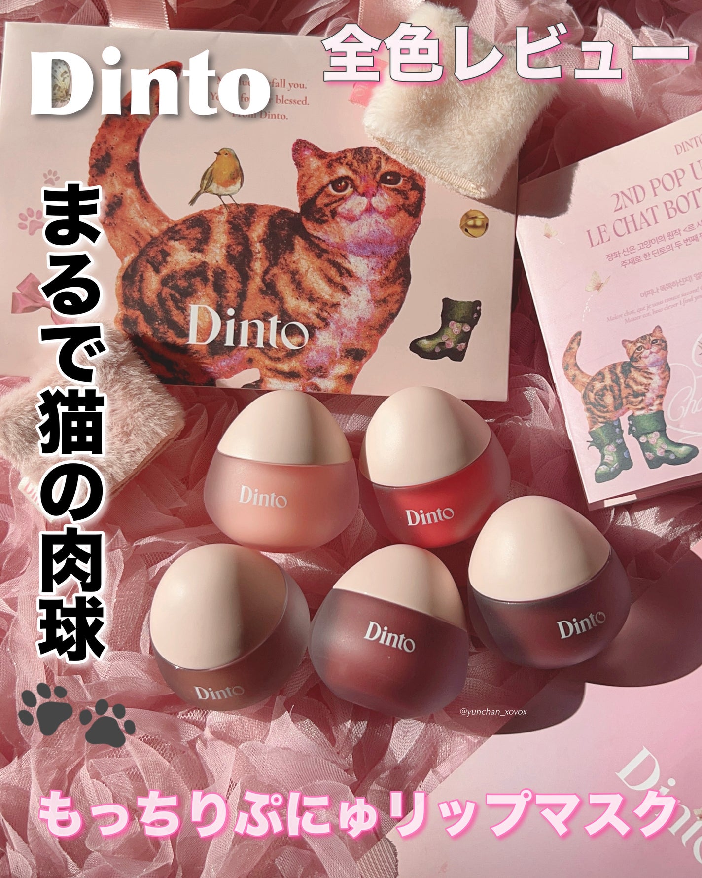 チャビもちゼリーパウパウリップマスク/Dinto/リップマスクを使ったクチコミ(1枚目)