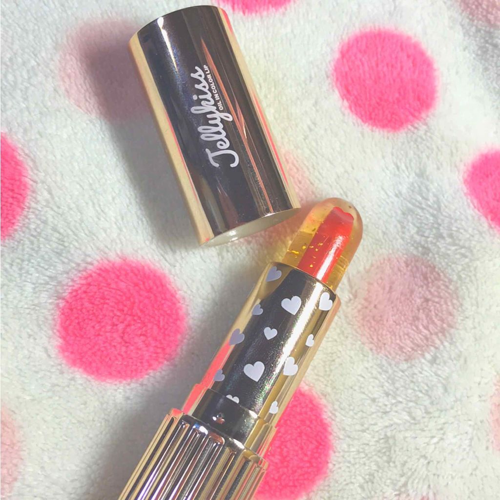 オイルインカラーリップ/JellyKiss/口紅を使ったクチコミ（1枚目）