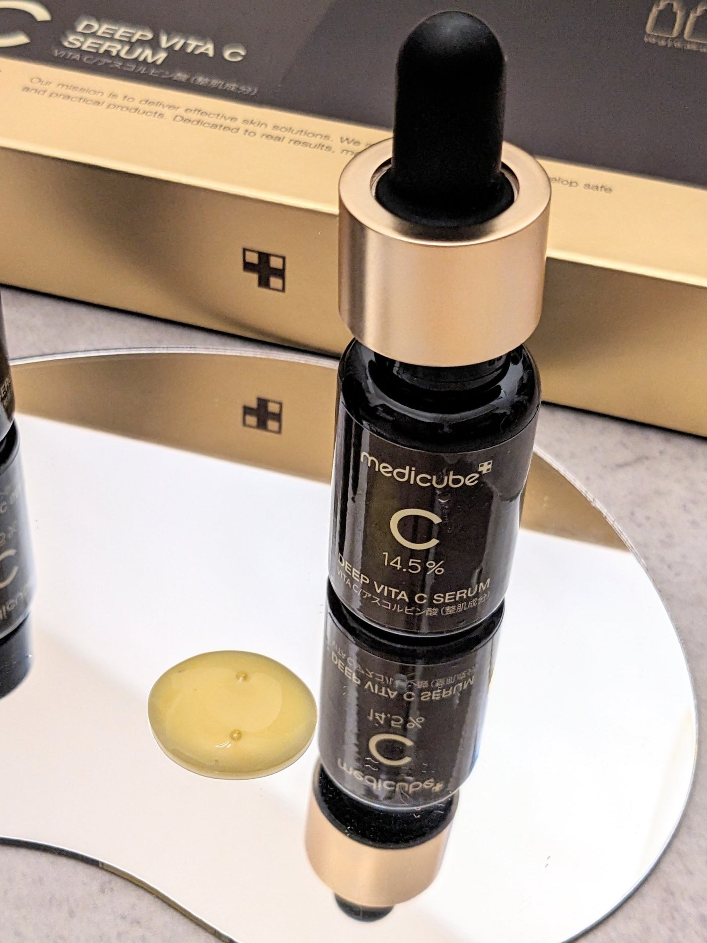 ディープビタCアンプル/MEDICUBE/美容液を使ったクチコミ(1枚目)