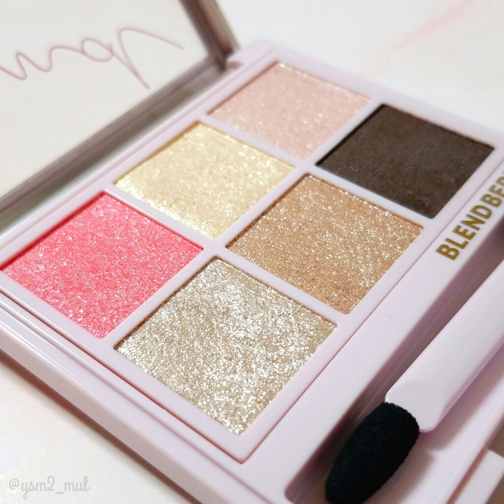 オーラクリエイション/BLEND BERRY/アイシャドウパレットを使ったクチコミ(4枚目)