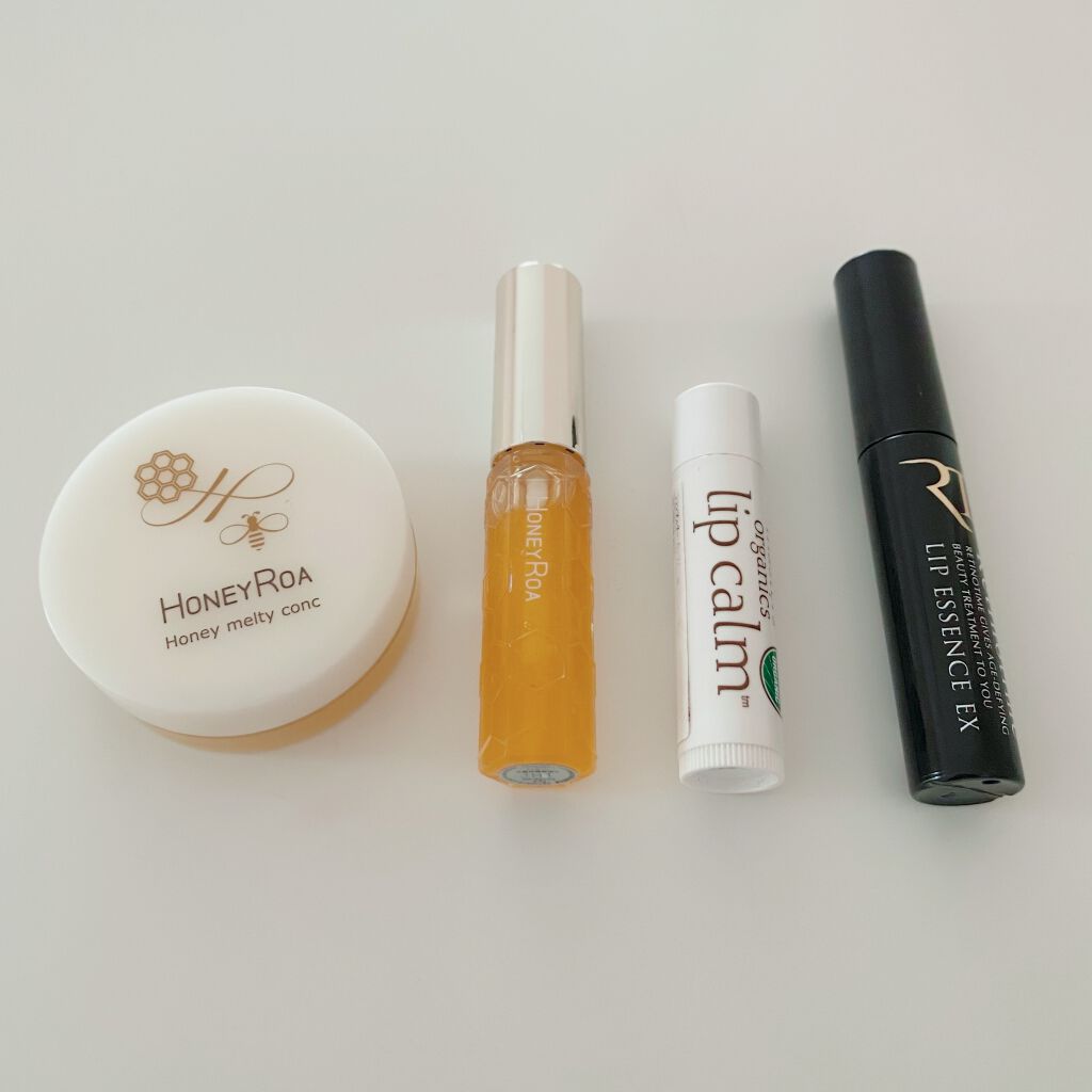 ハニーメルティコンクr/ROAlív/リップバームを使ったクチコミ（2枚目）