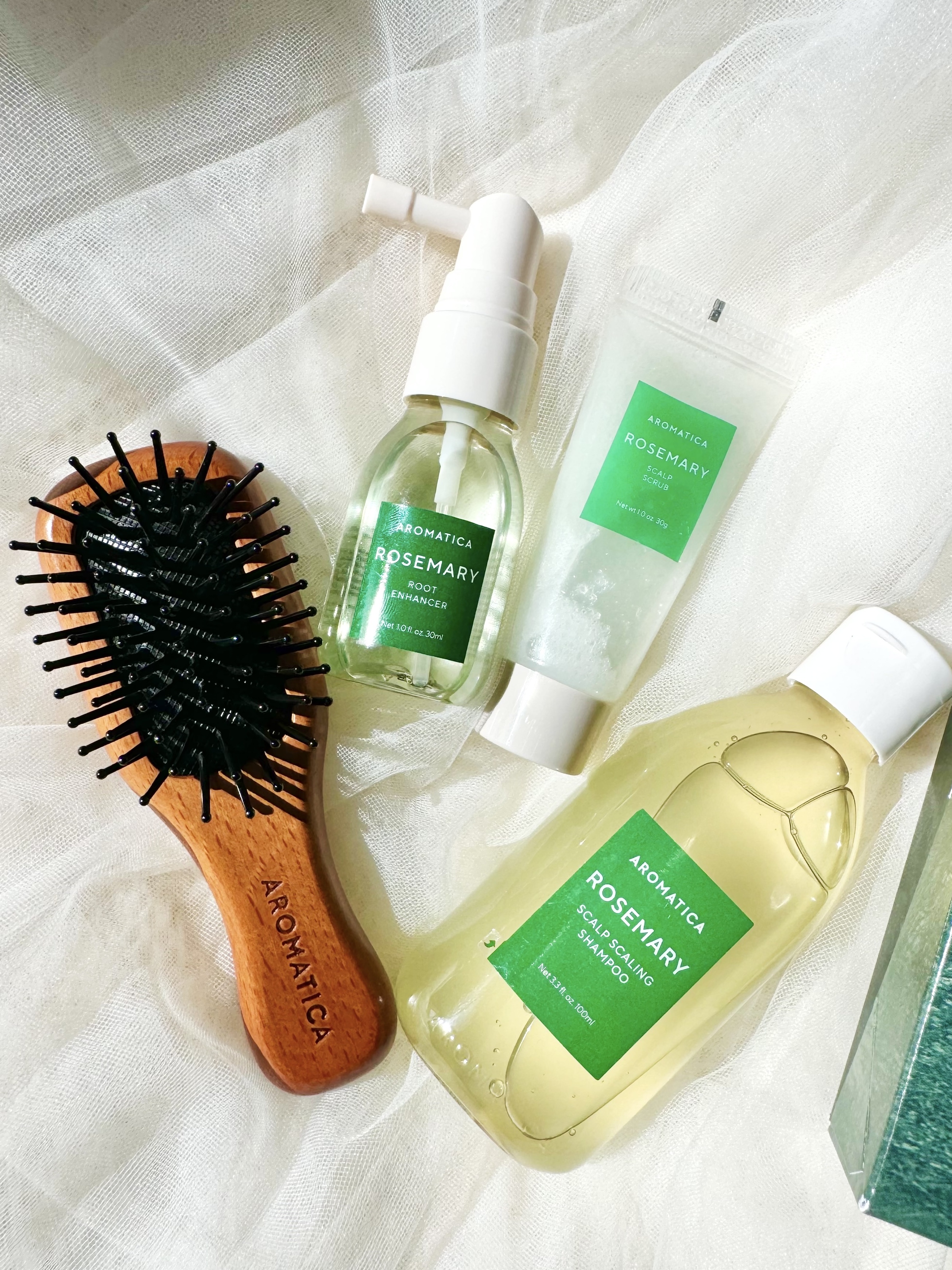 ローズマリー ヘア トライアルセット/AROMATICA/トライアルキットを使ったクチコミ（1枚目）
