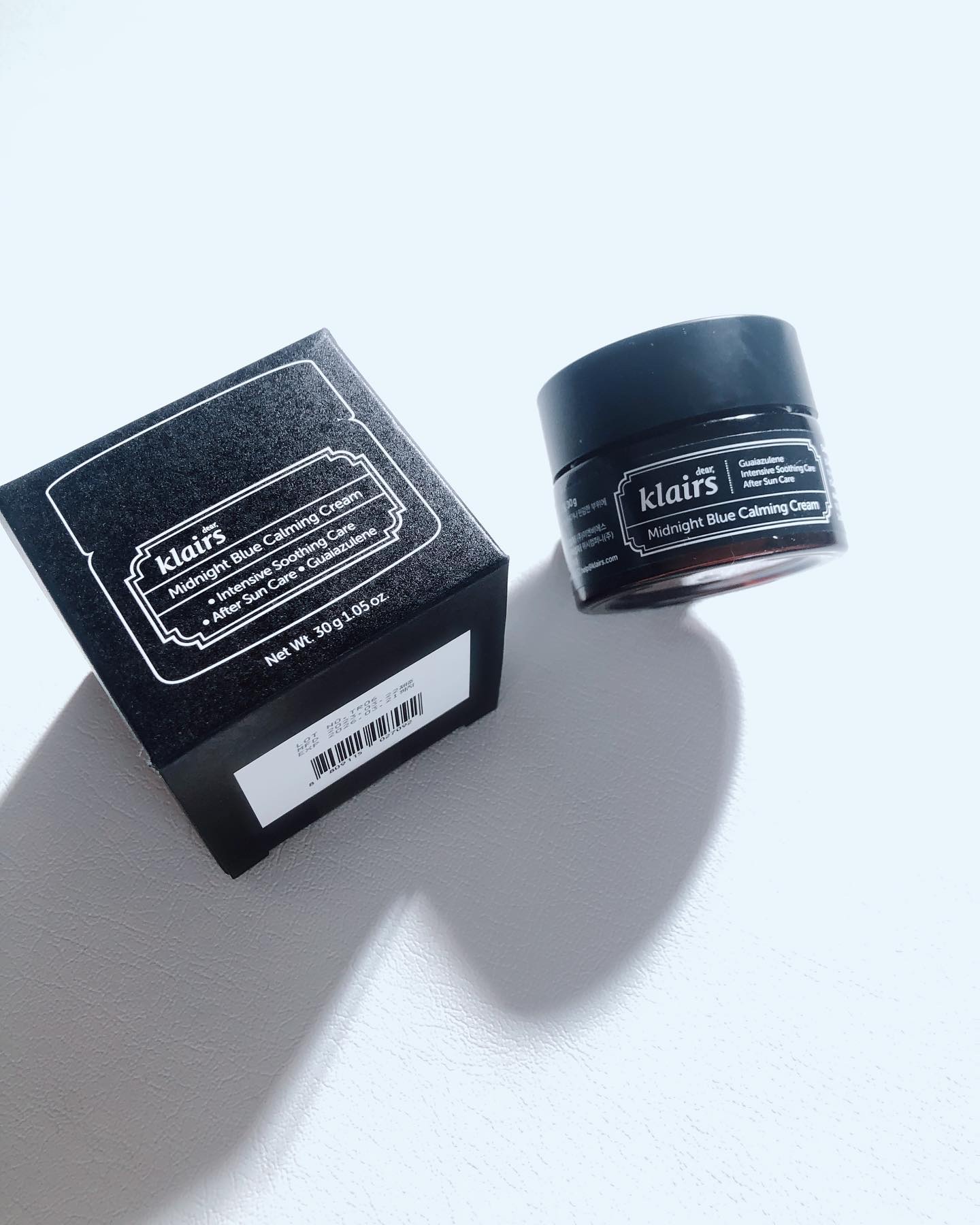ミッドナイトブルーカーミングクリーム/Klairs/フェイスクリームを使ったクチコミ（2枚目）