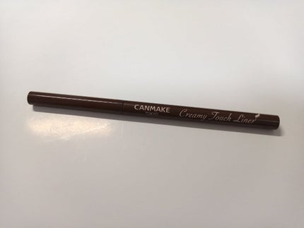クリーミータッチライナー/キャンメイク/ジェルアイライナーを使ったクチコミ(1枚目)