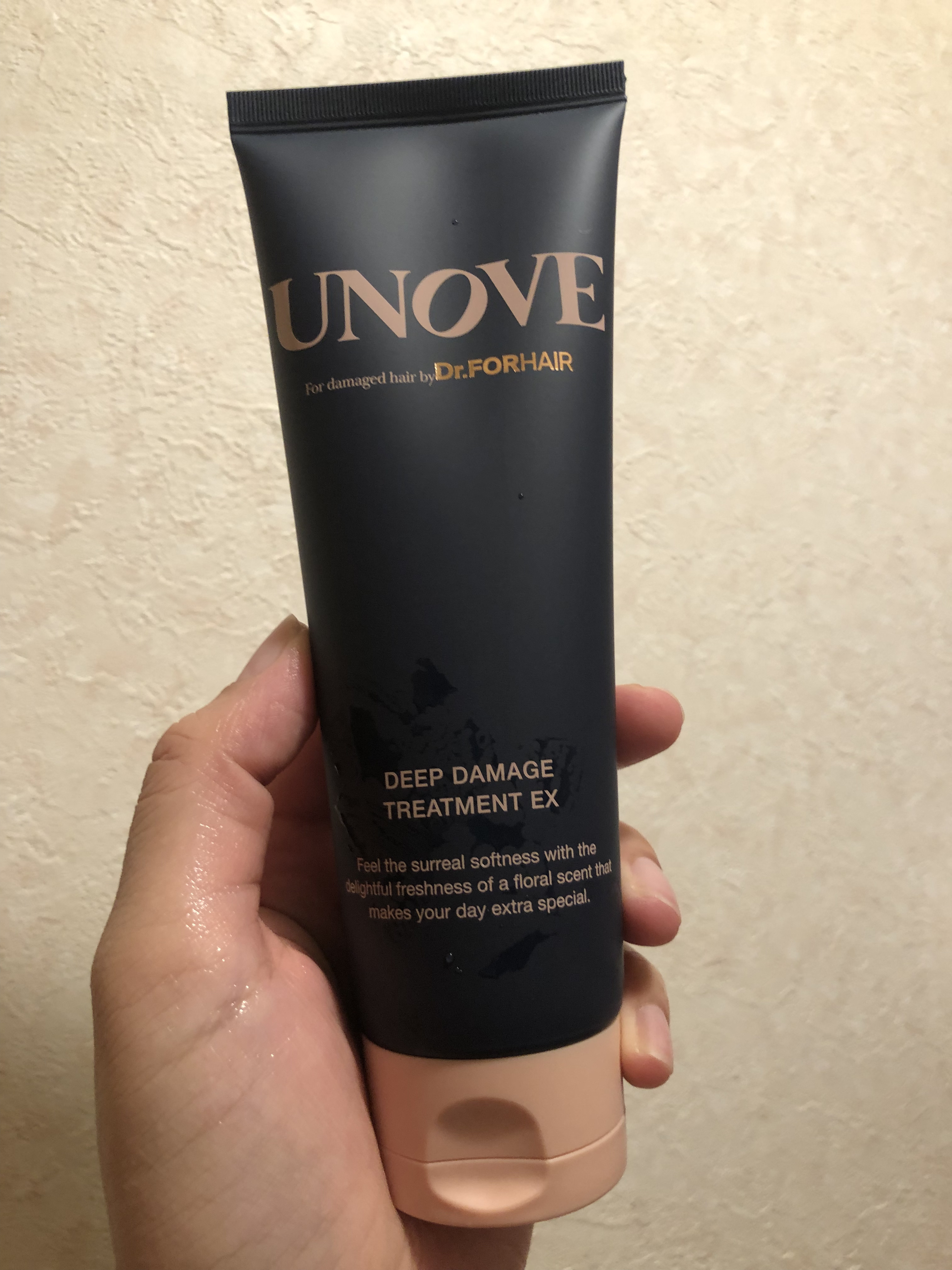 ディープダメージトリートメントEX/UNOVE/洗い流すヘアトリートメントを使ったクチコミ（3枚目）