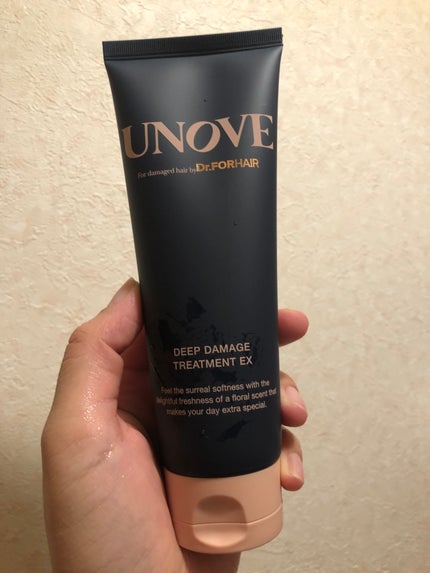 ディープダメージトリートメントEX/UNOVE/洗い流すヘアトリートメントを使ったクチコミ(3枚目)
