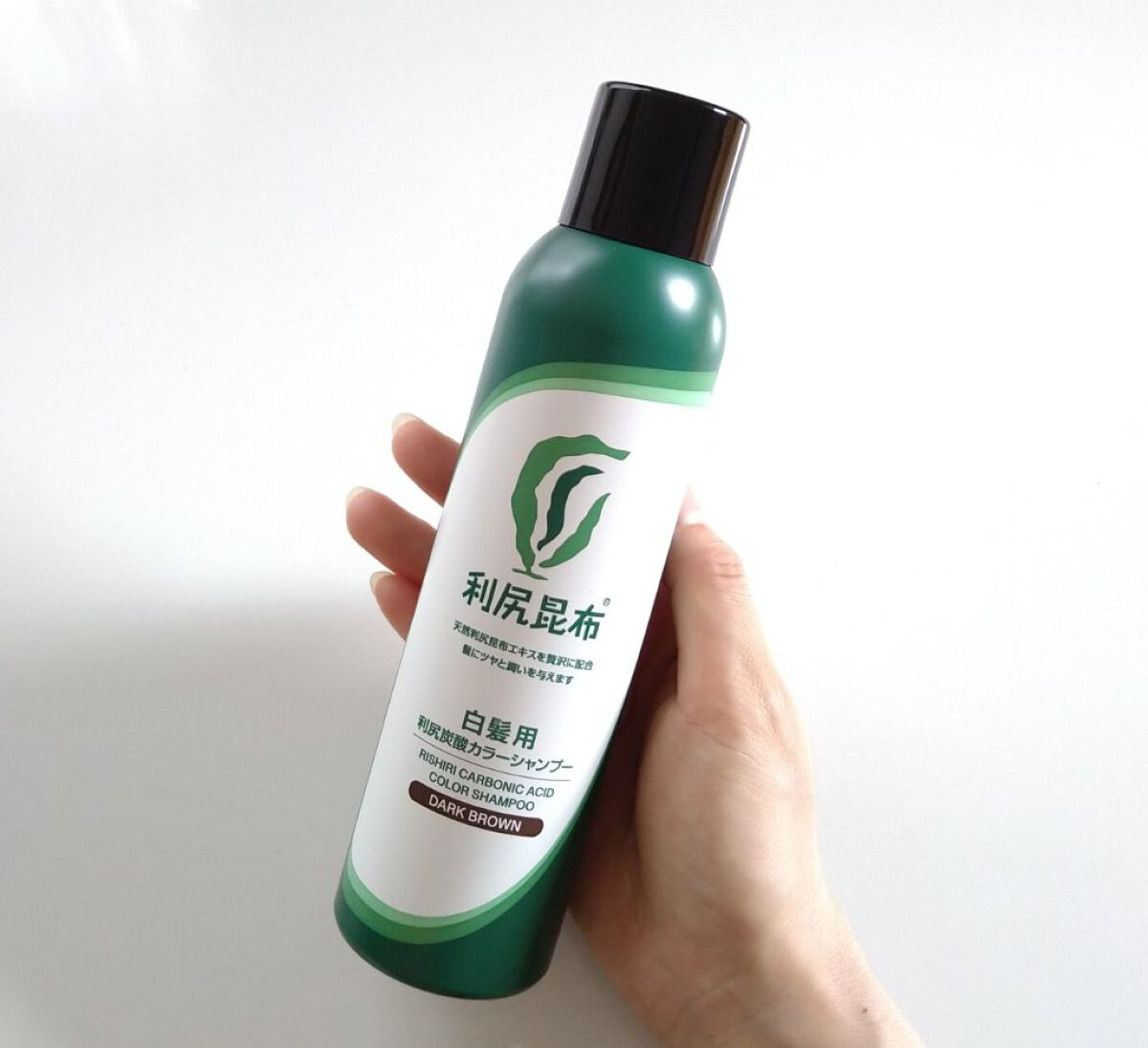 白髪用 利尻炭酸カラーシャンプー /自然派clubサスティ/市販シャンプーを使ったクチコミ（1枚目）
