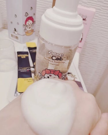 perfect foaming cleanser/Acne Cat/泡洗顔を使ったクチコミ（2枚目）