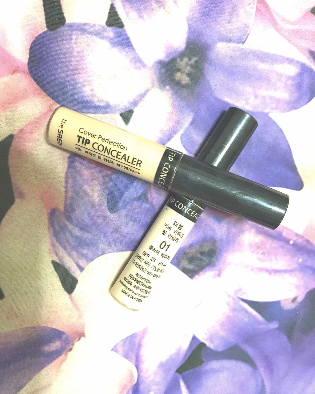 カバーパーフェクション チップコンシーラー/the SAEM/リキッドコンシーラーを使ったクチコミ（1枚目）
