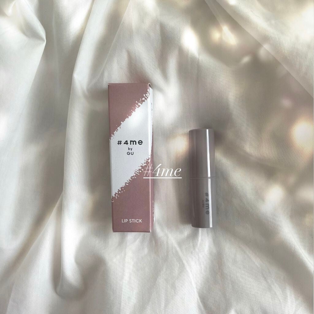リップスティック/#4me by GU/口紅を使ったクチコミ(1枚目)