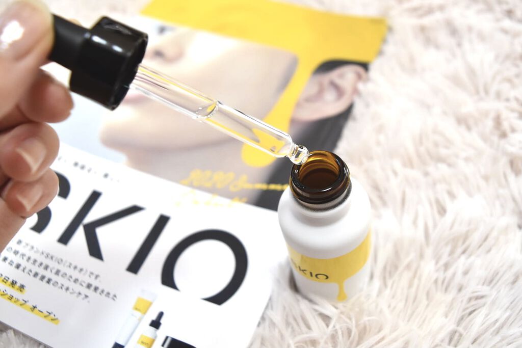 VC ホワイトピールセラム/SKIO/ブースター・導入液を使ったクチコミ（3枚目）