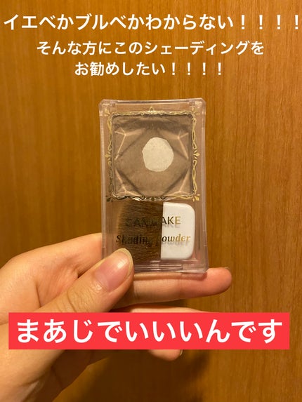 シェーディングパウダー/キャンメイク/シェーディングを使ったクチコミ(2枚目)