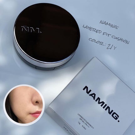 ネーミング レイヤード フィットクッション/NAMING./クッションファンデーションを使ったクチコミ(2枚目)
